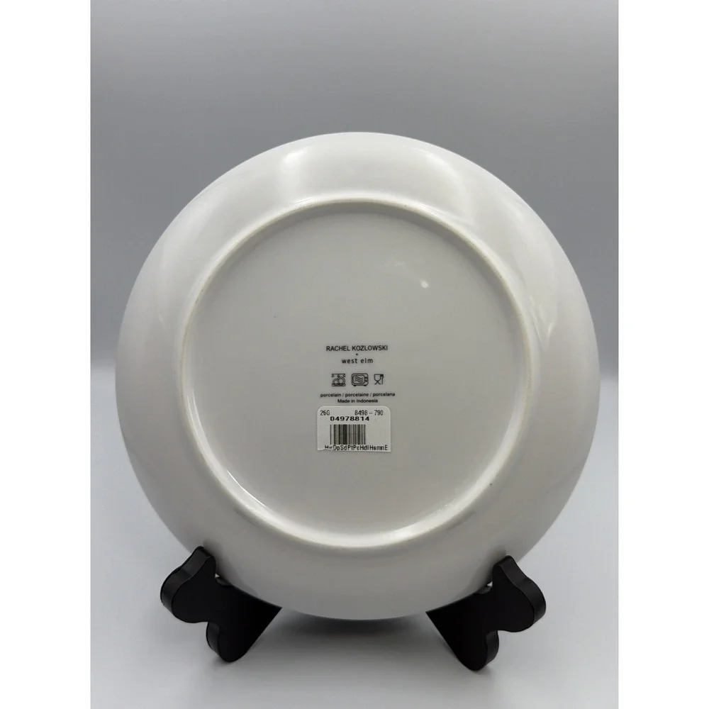 West Elm Rachel Kozlowski Dapper Animal Salad Plate Halloween Headless Horseman